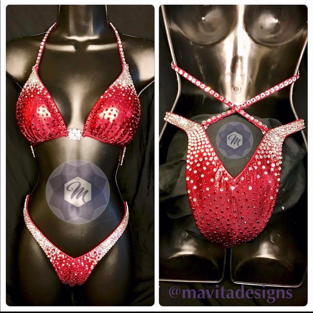 Mavita Designs figure/physique competition suit